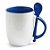 Caneca Personalizada 325 ml com Colher, Alça e Interior Coloridos - Imagem 4
