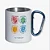Caneca Hogwarts com Mosquetão - Harry Potter - Imagem 3