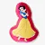 Almofada Formato Branca de Neve - Princesas - Imagem 1