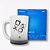 Caneca Playstation Vidro Fosco - Imagem 2