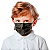 Caixa 25 Máscaras Descartável Infantil Tripla C/ Clip Nasal - Imagem 1