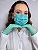 Máscara Descartável Antiviral + Luva Lano-e Sem Pó Com Hidratante 100 Unidades Cada - Imagem 5