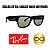 Óculos de sol unissex RayBan Mega Wayfarer RB0840-S em Peruíbe - Imagem 1