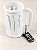 Porta Caneca Monster Branco com Chaveiro Abridor - Imagem 1