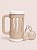 COMBO PORTA CANECA MONSTER BEGE E BRANCO - Imagem 1