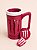 COMBO DUO PORTA CANECA MONSTER PINK E BRANCO - Imagem 1