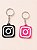 Chaveiro NFC Instagram - Escolha a cor - Imagem 1