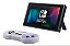 Controle Super Nintendo Sem Fio Nintendo Switch Online Cor Cinza - Imagem 2