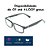 Óculos Gamer - Armação + Lente proteção Luz Azul Optview - Imagem 1