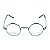 Armação para óculos de grau em Titânio Hogwarts Preto - Imagem 1
