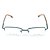 Armação para óculos de grau em metal Lensk 5012 Preto - Imagem 1