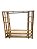 Estante Closet Arara guarda-roupas EcoWood 170X170X30 CM - Imagem 1