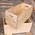 Caixote WoodLife pinus quadrado 50x30x30 cm - Imagem 5