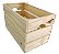 Caixote WoodLife pinus quadrado 50x30x30 cm - Imagem 1
