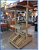 Expositor de pallets com toldo - Imagem 1