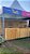 Parede de pallet pinus madeira decoração loja evento - Imagem 5