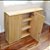 Armário painel de pinus com 3 portas para mantimentos apartamento pequeno - Imagem 1