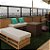 Lounge Puff simple 112x48x40 - almofada 12 cm para 3 pessoas - Imagem 8