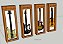 KIT 4 suporte Cases para Guitarra e Violão - Expositor de guitarra com led - Imagem 3