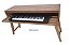 Suporte para teclado piano MDF amadeirado - MARINA - GRANDE - Imagem 9