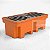 Pallet de Contenção PL029 de 2 Tambores - 255L (1300x650x450) - Imagem 2