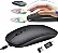 Mouse Luminoso Sem Fio 2.4Ghz e Bluetooth Recarregavél  H'maston E1300 Bateria Interna Preto - Imagem 4