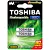 Pilha AAA Recarregável AAA 1,2v 950mAh TNH03GAE (C/2 Pilhas) Toshiba - Imagem 1
