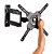 Suporte Para Tv Articulado Com Inclinação Multivisão Mi-3260 32" à 60" Preto Para Parede - Imagem 6