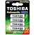 Pilha Recarregável Pequena AA 1,2v 2600mAh TNH6GAE (C/4 Pilhas) Toshiba - Imagem 3