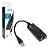 Adaptador De Rede Usb 3.0 Rj45 Gigabit 1000mbps Pc Notebook 10/100/1000MBPS Exbom UL 1200 - Imagem 1