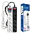 Filtro De Linha DPS 5 Tomadas Plug 90 Graus Bivolt Energia 5 LCF Preto Clamper Iclamper - Imagem 1