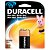 Bateria 9V Alcalina Duracell - Imagem 1