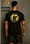 Camisetas Estonada Preta Com Desenho Preto Amarelo Monkey Series Mn Fit G1 - Imagem 1