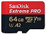 Cartão Memória Sandisk, 64gb, Micro SDXC, Extreme Pro, 170mbs A2 - Imagem 1