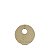 Marcador de taça personalizável em couro khaki - Imagem 1
