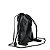 Bagphone em couro escama preto - personalizável - Imagem 3