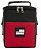 Bolsa Térmica Preto Vermelho - Imagem 1