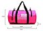 Kit Bolsa Térmica + Mala De Academia  SK Pink - Imagem 3