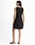 VESTIDO CURTO RECORTES PESPONTADOS - Imagem 5