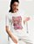 T-SHIRT CARTAZ BORDADO FLORES - Imagem 4