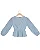 BLUSA M/L BORDADO BOTÃO FRENTE DET. BABADO - Imagem 5