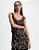 VESTIDO ALÇA FLORAL BOTÂNICO NEUTRO - Imagem 5