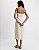 VESTIDO MIDI JACQUARD NATURAL - Imagem 6