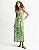 VESTIDO GRAFICO BICOLOR VERDE - Imagem 1