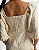 VESTIDO CURTO JACQUARD NATURAL - Imagem 3