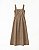 VESTIDO MIDI COURO - Imagem 5