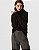 BLUSA TRICOT CANELADA GOLA ALTA - Imagem 1