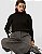 BLUSA TRICOT CANELADA GOLA ALTA - Imagem 4