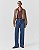 CALÇA JEANS RETA CINTURA MÉDIA - Imagem 1