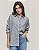 CAMISA LINHO FIO TINTO AZUL - Imagem 4